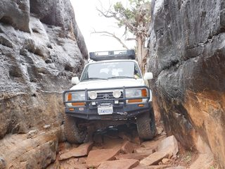 Illustration for article titled Pro Solo in a Miata and Kokopelli Trail in a 260K mile Land Cruiser